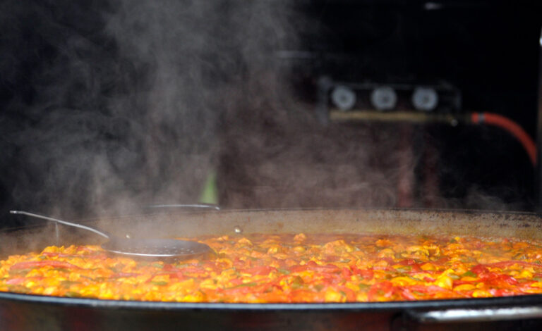 Street food at Wells Food Festival